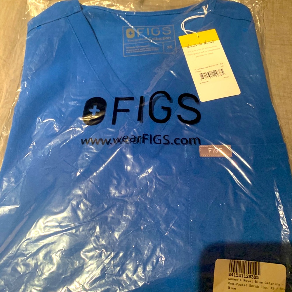 Figs Royal Blue XS CATARINA
One-Pocket Scrub Top